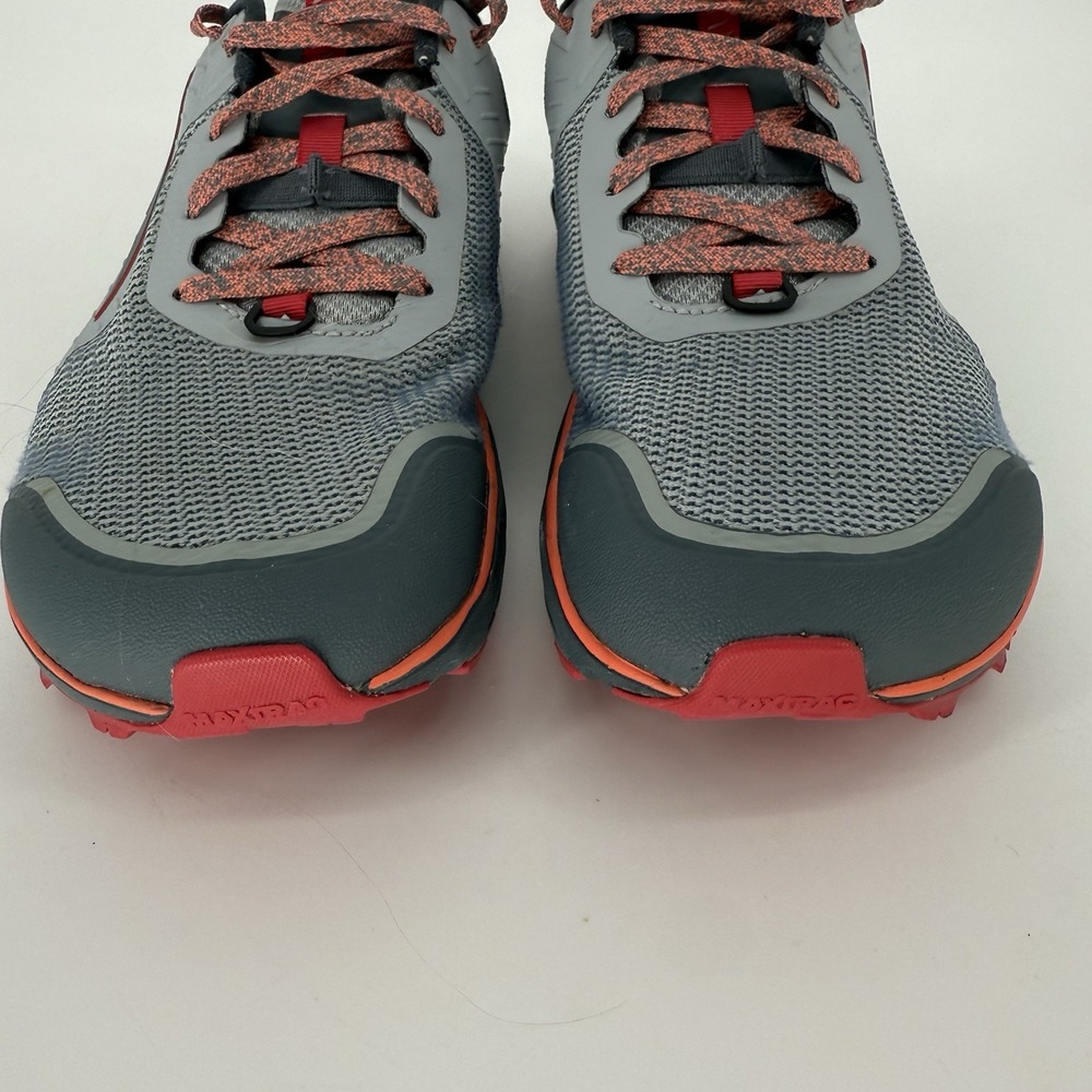 Altra Timp 3 Trail Running Shoes Women's US 8 Zero Drop Gray Red Lace Up - Picture 3 of 9
